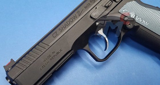 KJ Work (APLUS Custom) CZ Shadow2 Gas Blow Back Pistol (Full Marking)(Gas) - Click Image to Close
